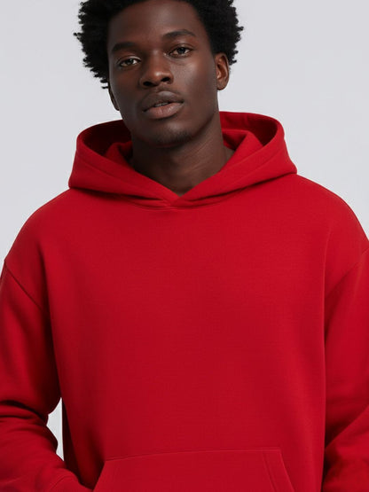 Men Hooded Pullover Sweatshirt