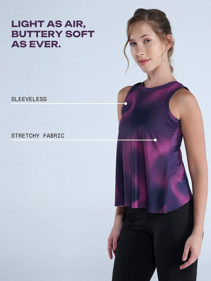 Purple Fluid Overlap Tank