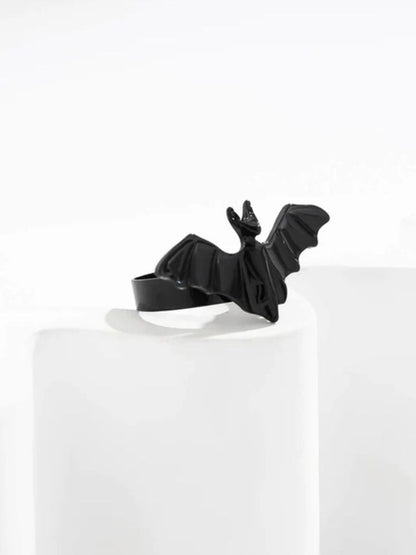 SALTY Gold-Plated Adjustable Vampire Flight Finger Ring