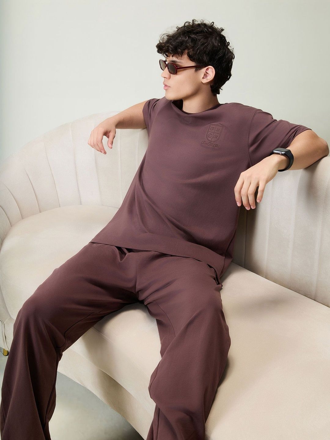 Brown Leisure Everywear Tee