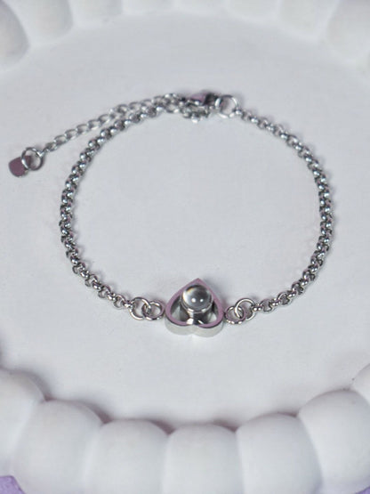 SALTY Stainless Steel Charm Bracelet