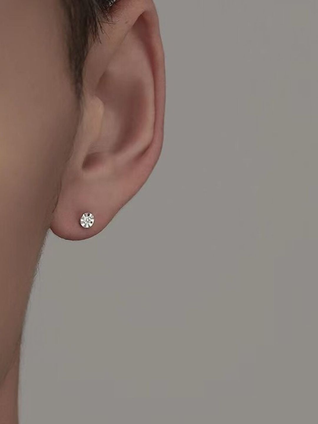 SALTY Stone Studded Circular Studs Earrings