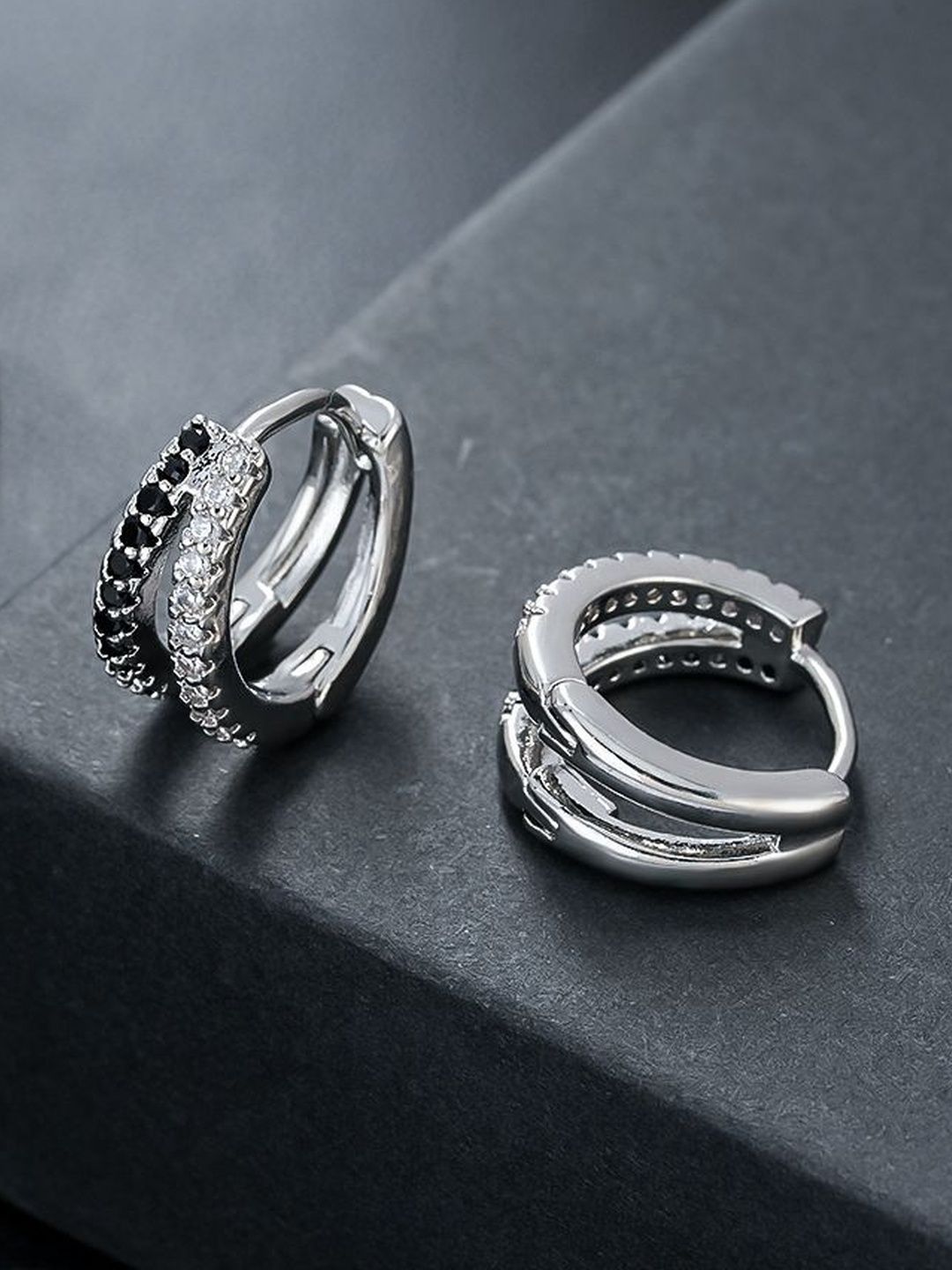 Classic Half Hoop Earrings