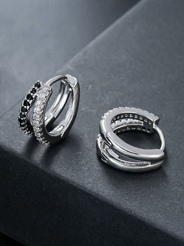 Classic Half Hoop Earrings