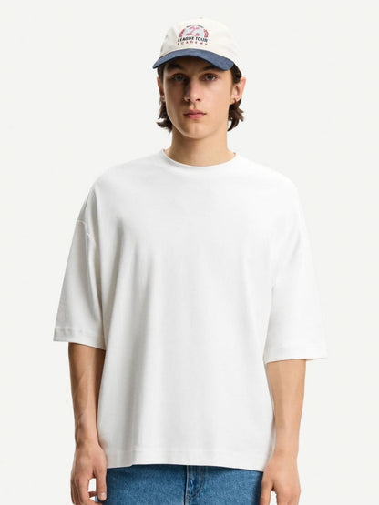 Boxy short sleeve T-shirt