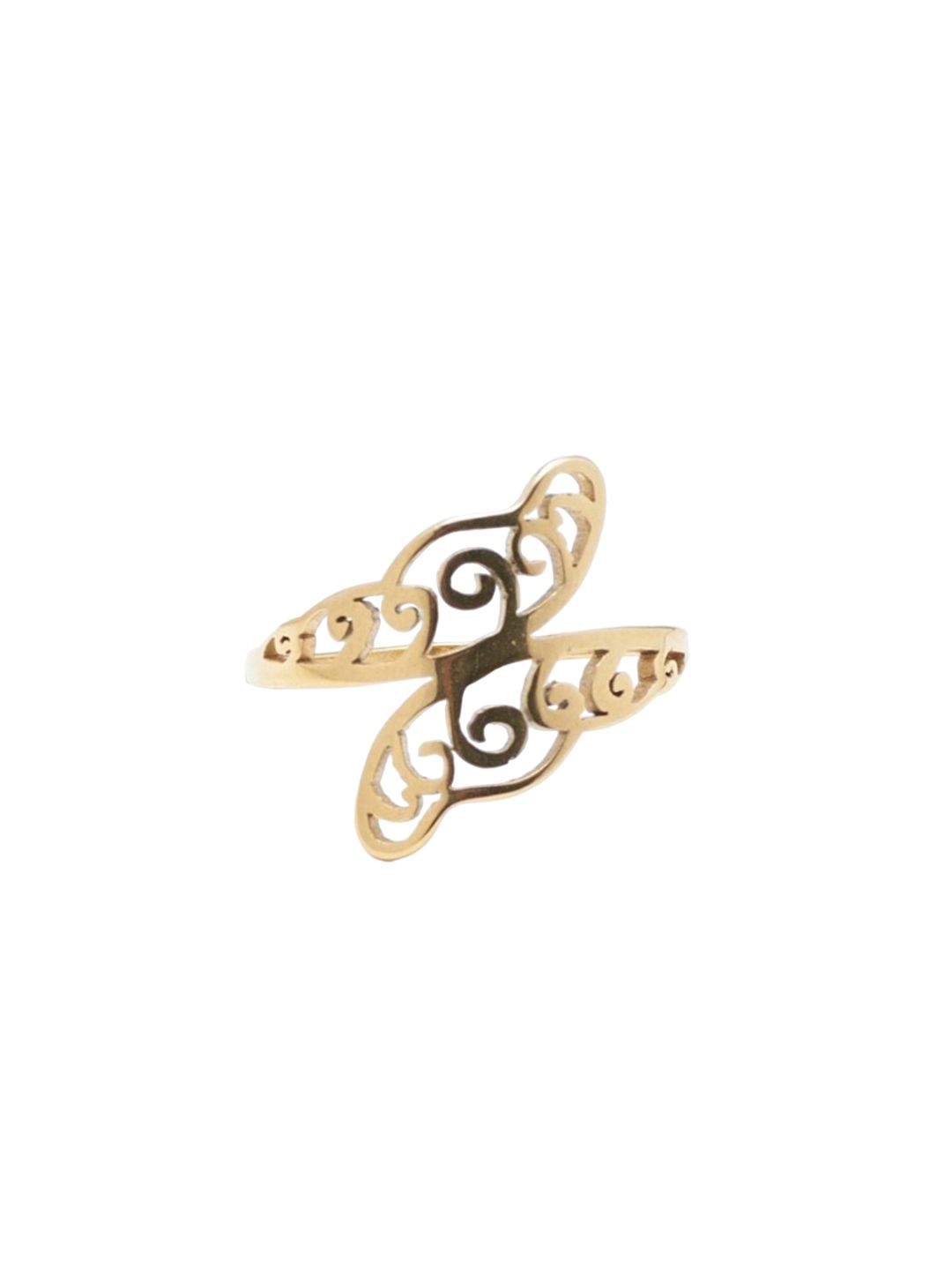 SALTY Women Antique Winged Finger Ring