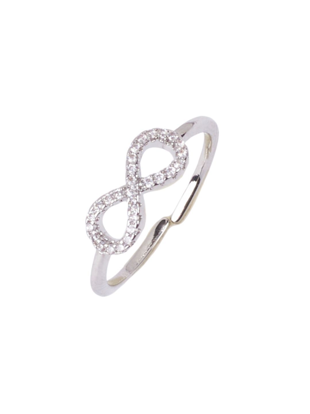 SALTY Pack of 2 Women Beyond Infinity Silver Ring