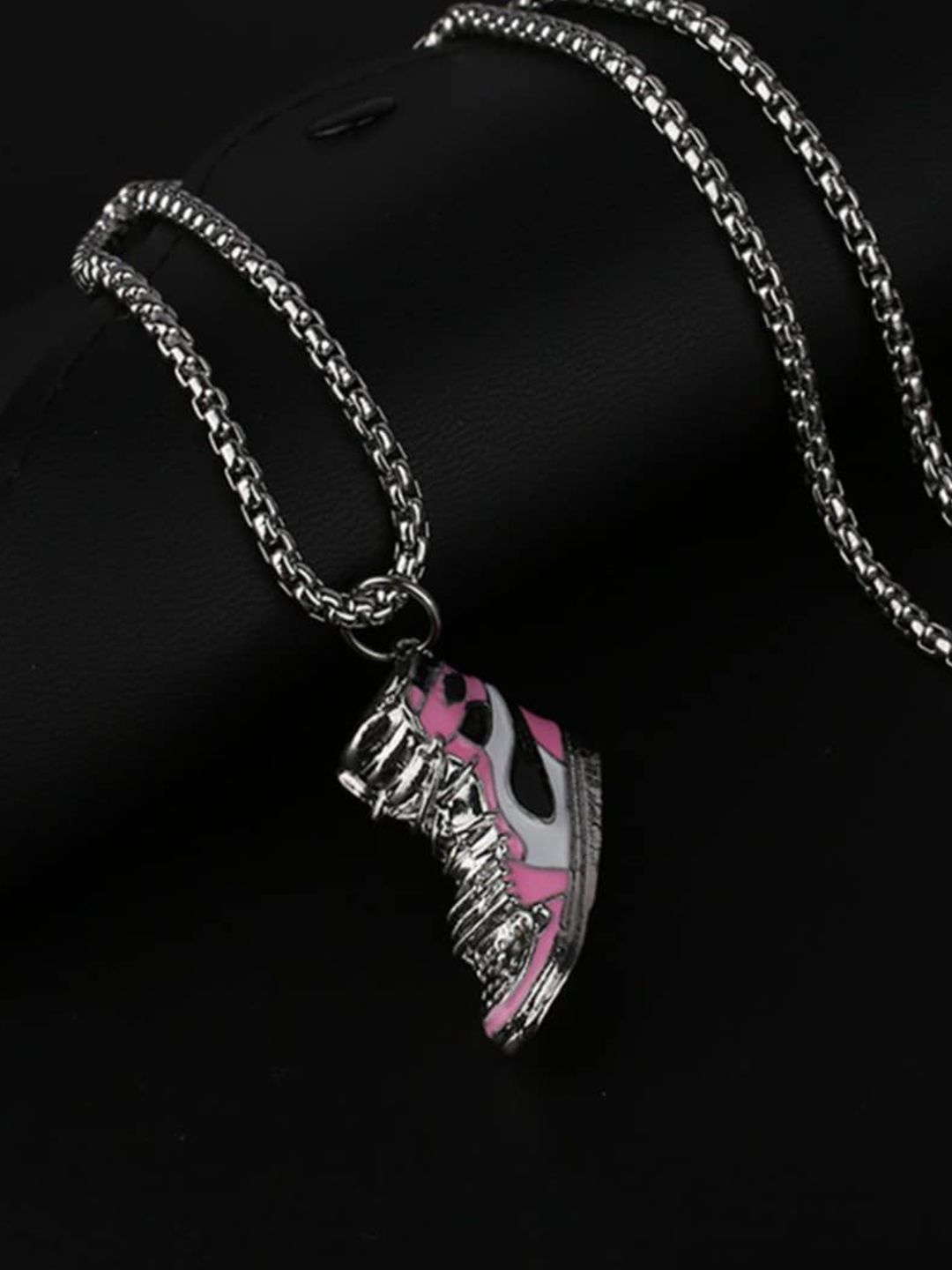 SALTY Men Stainless Steel Quirky Pendants with Chains