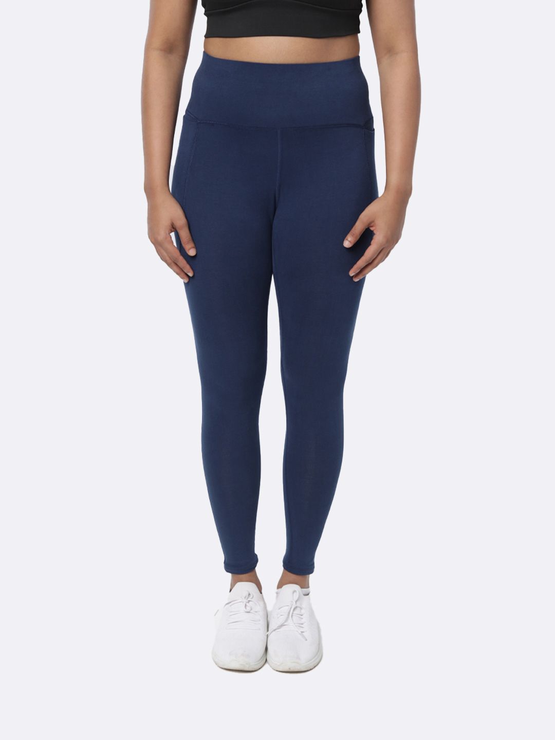 Women Lightweight and Breathable Ankle Length Groove-In Cotton Tights