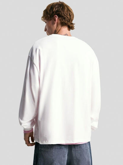 Long sleeve boxy fit T-shirt