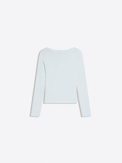Long sleeve lace T-shirt