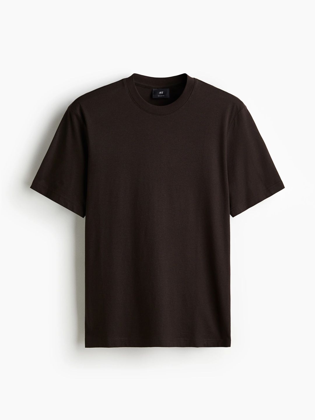 Pure Cotton Regular Fit Round-Neck T-shirt