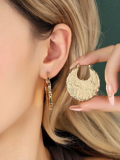SALTY Frisky Contemporary Hoop Earrings