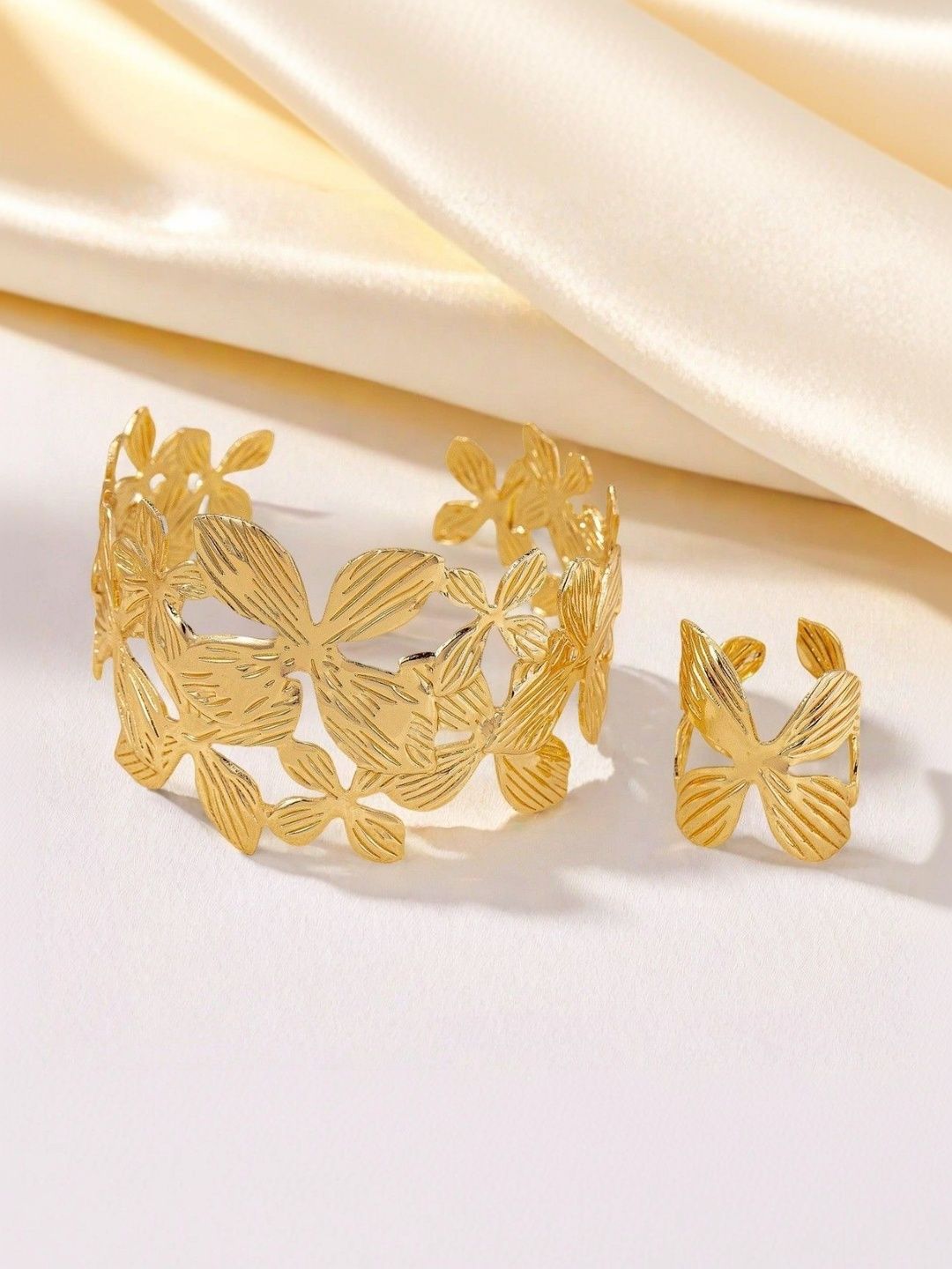 Gold-Plated Jewellery Set