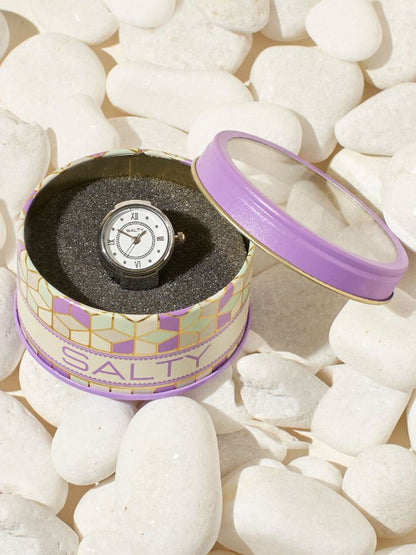 SALTY Set Of 2 Girl Boss Watch Finger Rings