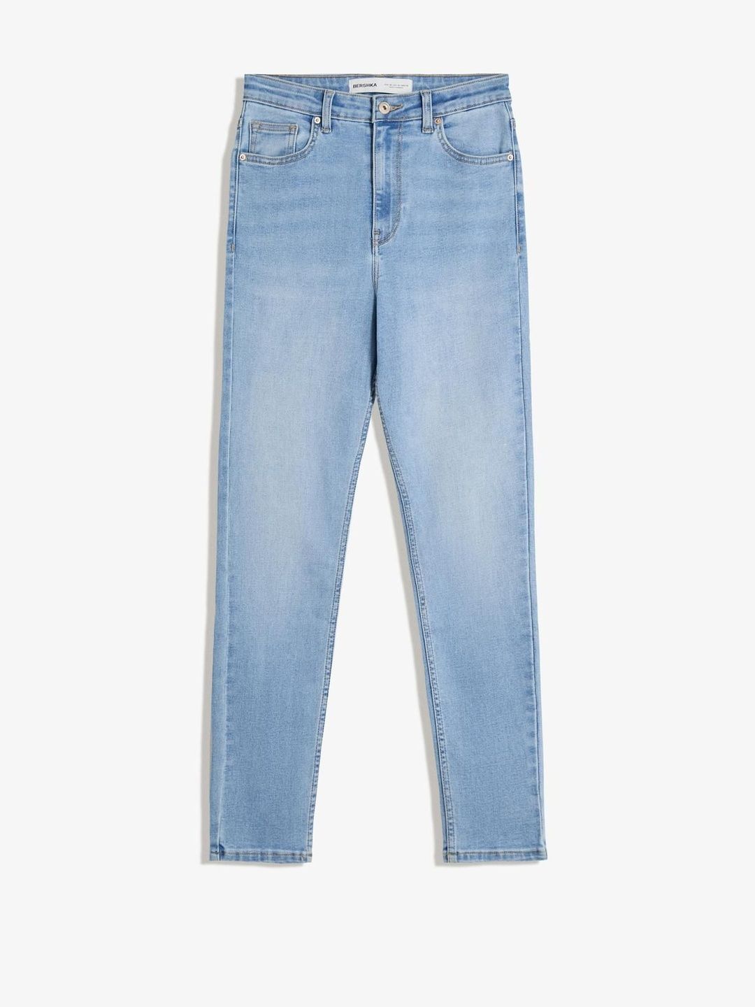 Super High-Waist Soft Skinny Jeans