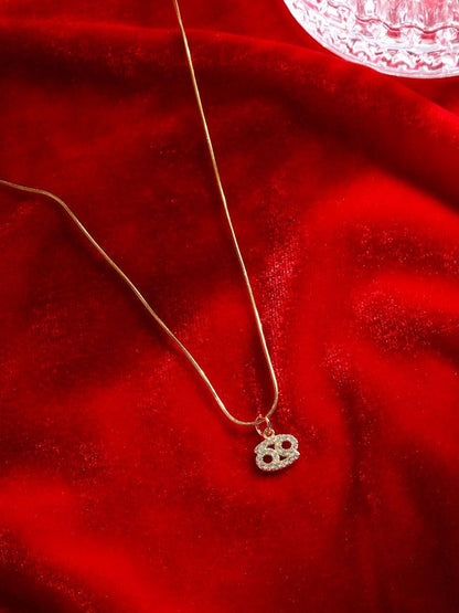 SALTY Pack of 2 Women Cosmic Zodiac Pendant - Cancer