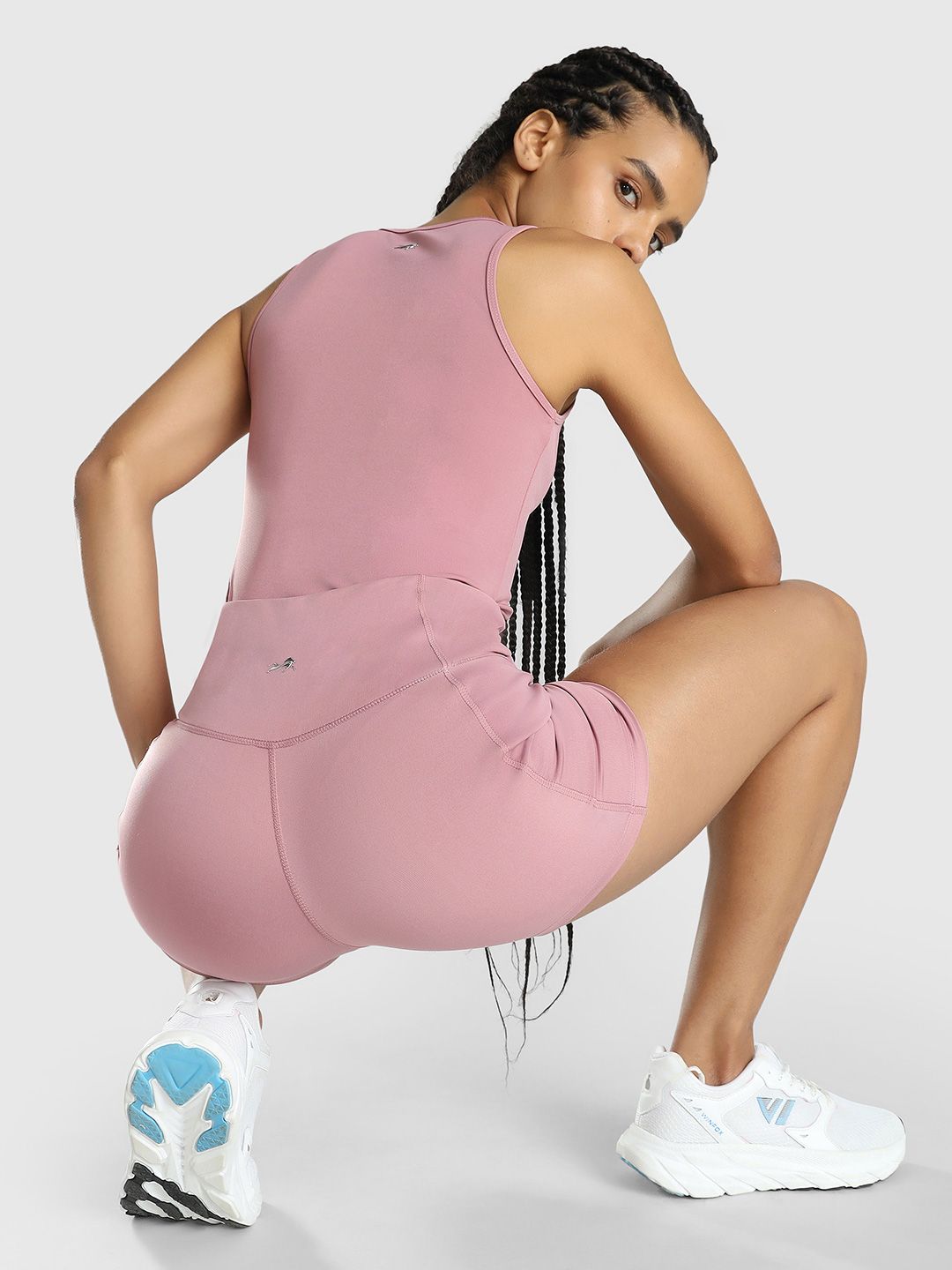 Women Slim Fit High-Rise Biker Shorts