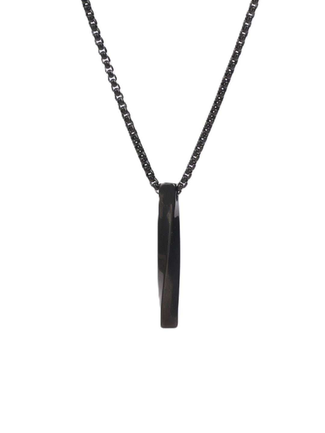 SALTY Collier Black Neck Chain for Men & Boys