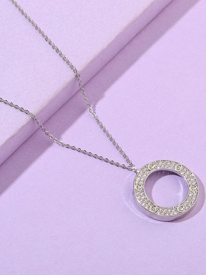 SALTY Circular Wheel Charm Pendant & Chain