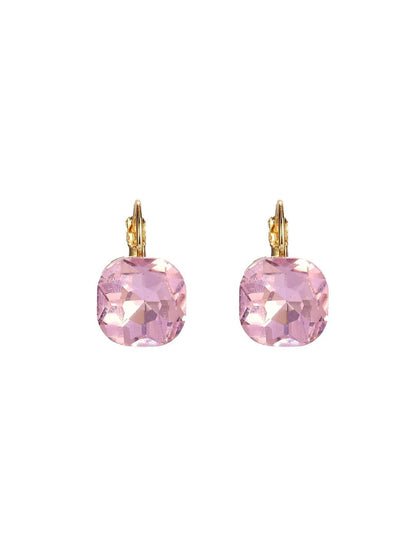 SALTY Valentines Day Vibrant Stone Chic Contemporary Studs Earrings