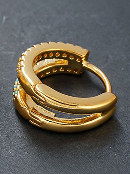 Classic Half Hoop Earrings