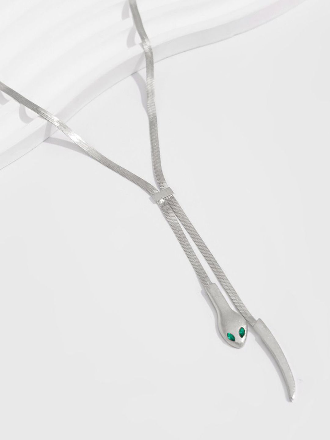 Silver-Plated Minimal Necklace