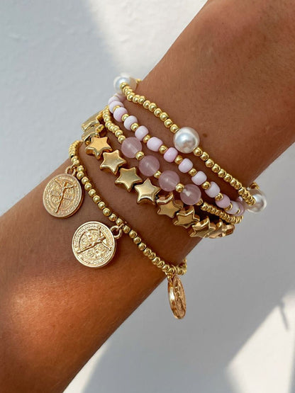 Women Gold-Plated Multistrand Bracelet