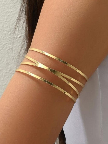 Women Gold-Plated Armlet Bracelet