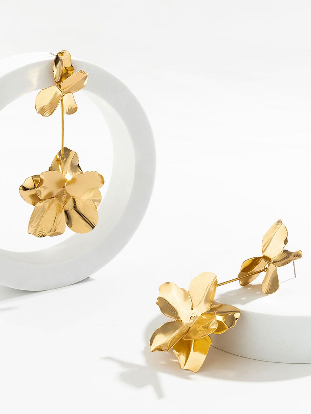 Floral Drop Earrings