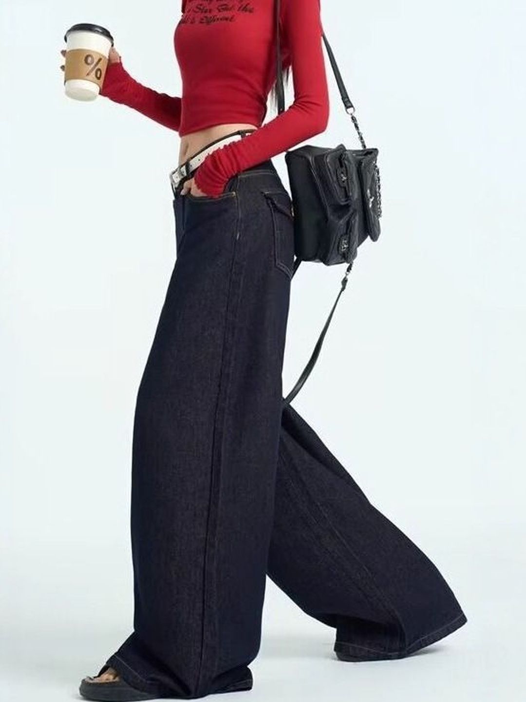 Women Flared Mid-Rise Light Fade Jeans