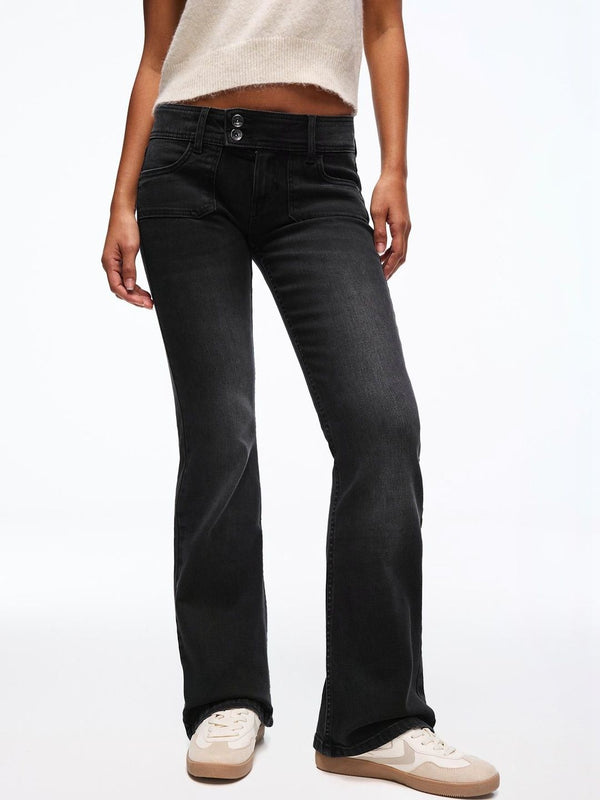 Women Low Rise Bootcut Jeans
