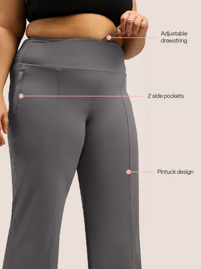 Women Relaxed High-Rise Wrinkle Free Trousers