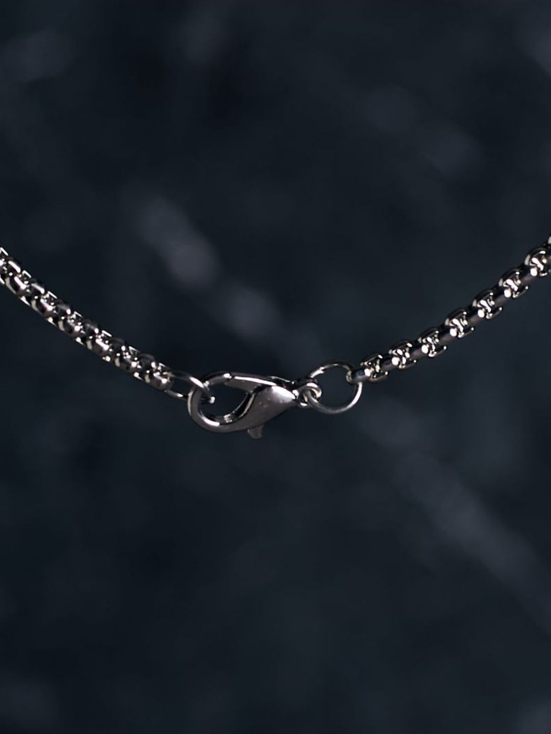 SALTY Pack of 2 Men Ak 47 Silver Chain