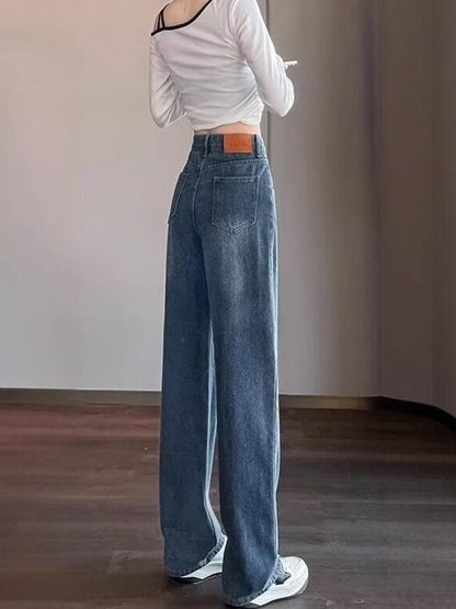 Women Straight Fit Mid-Rise Light Fade Jeans