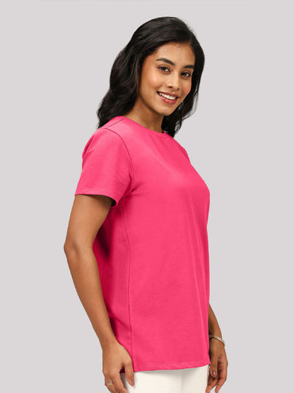 Women Round Neck Last Tee - Boyfriend