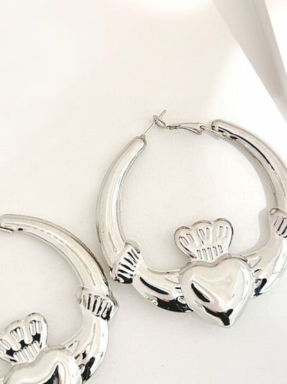 Circular Hoop Earrings
