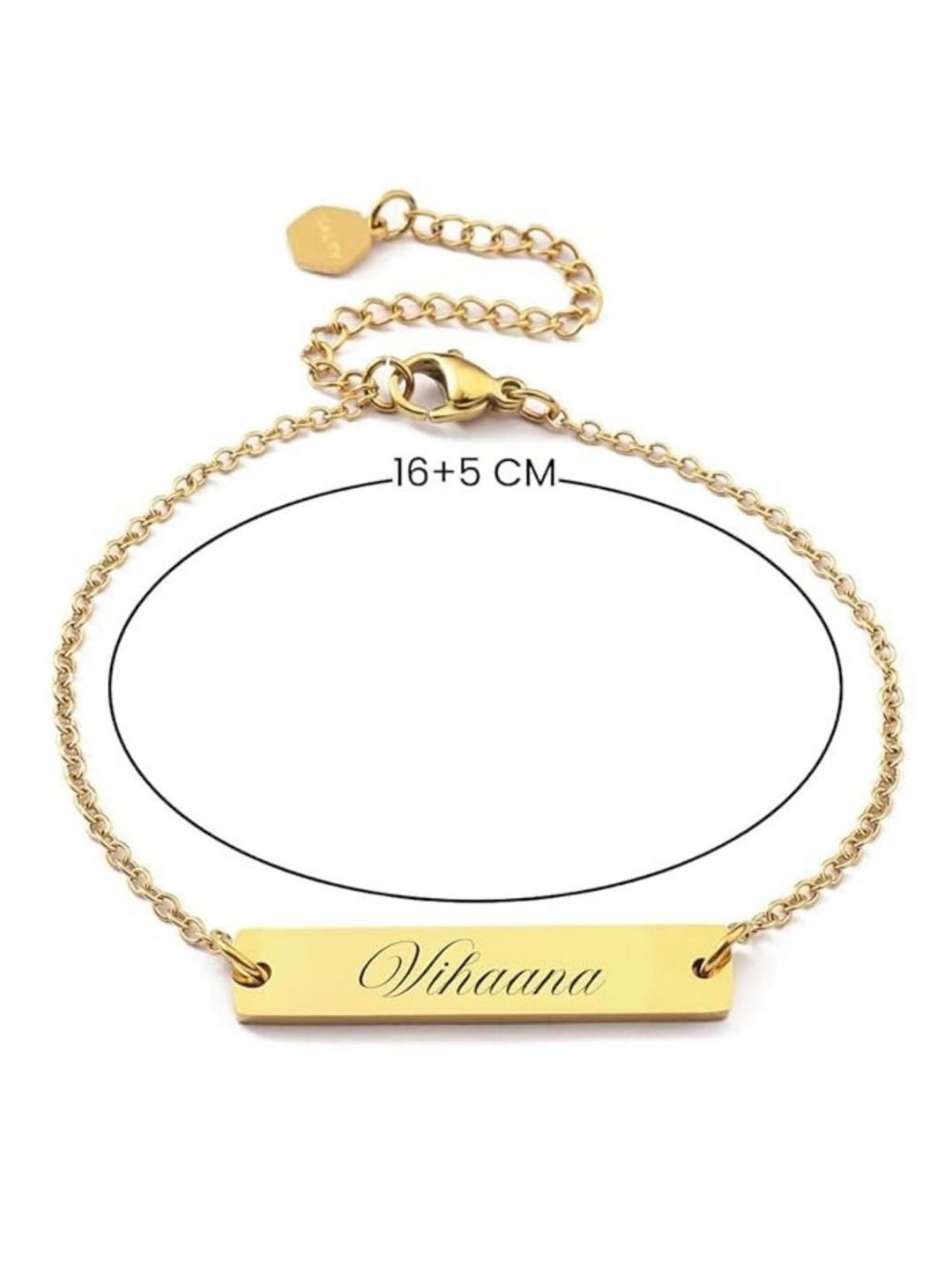 SALTY Women Stainless Steel Personalised Chic Wraparound Bracelet