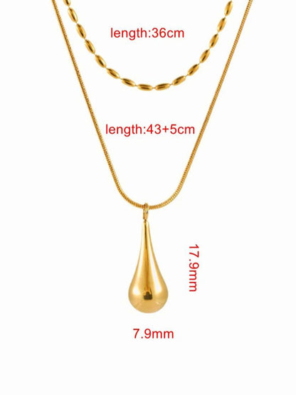 SALTY Falling for You Layered Necklace