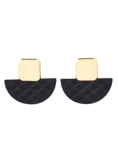 SALTY Lush Square Shaped Studs
