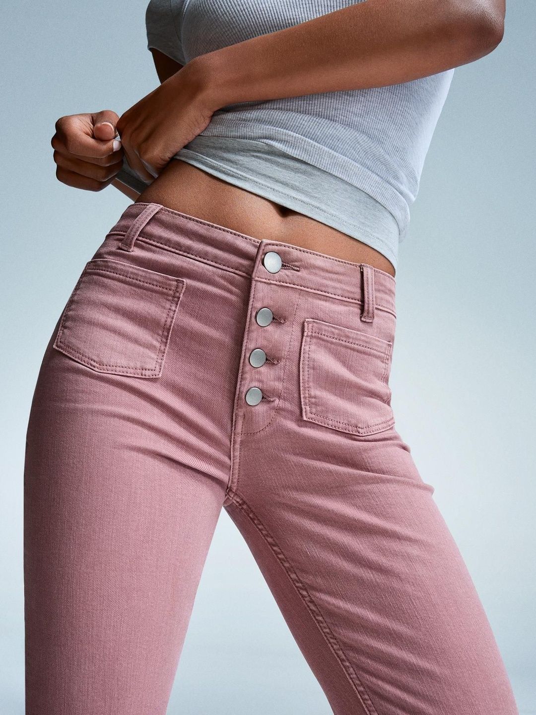Cropped Flare Jeans
