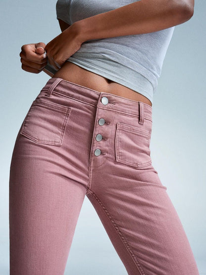 Cropped Flare Jeans