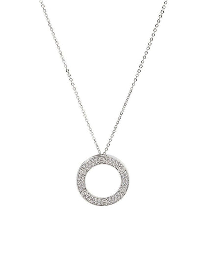 SALTY Circular Wheel Charm Pendant & Chain