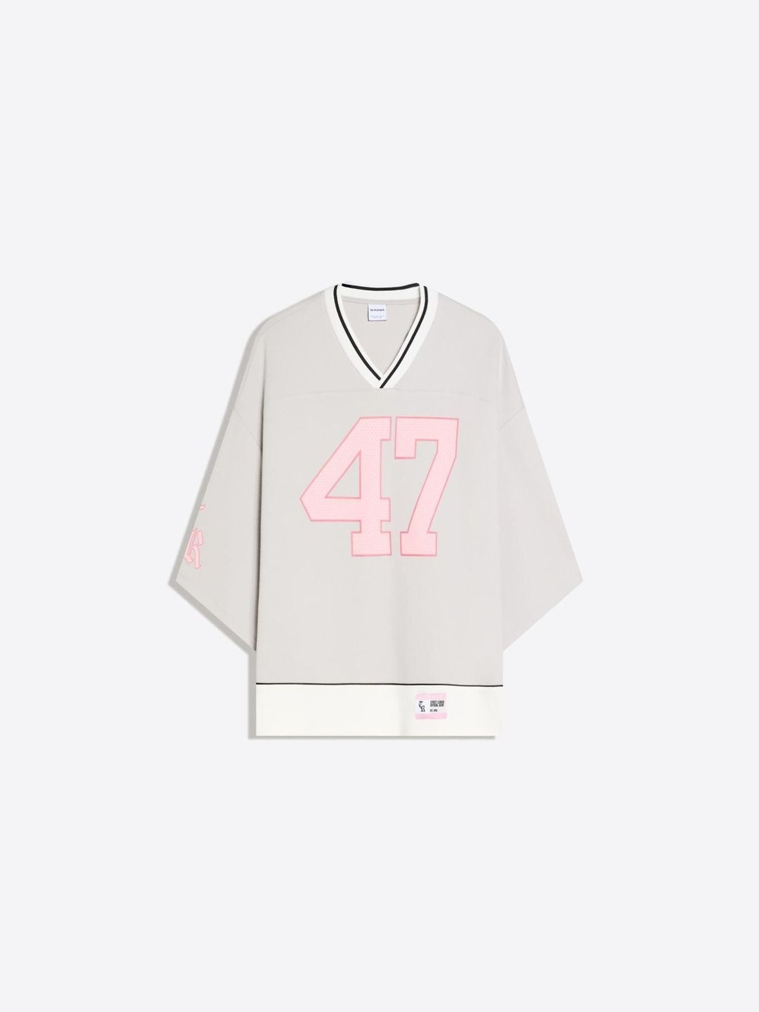 Short sleeve sport print T-shirt