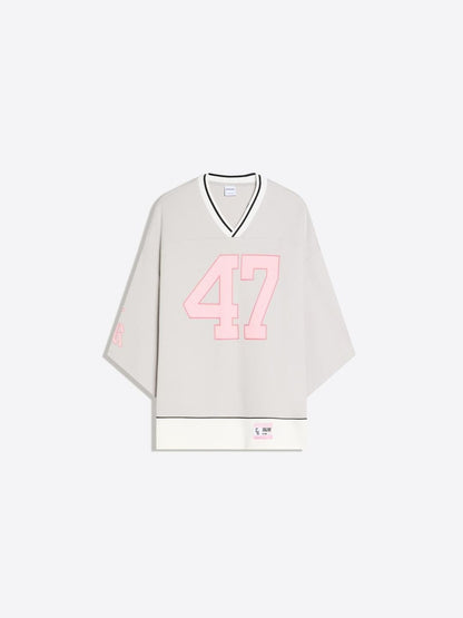 Short sleeve sport print T-shirt