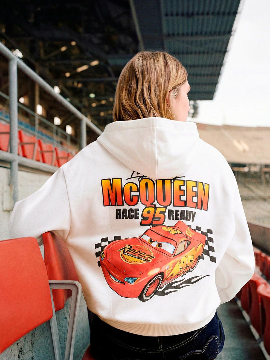 Cars print hoodie