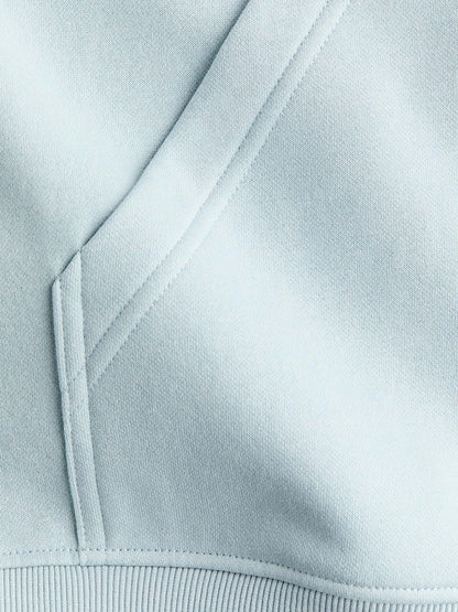 Zip-through hoodie