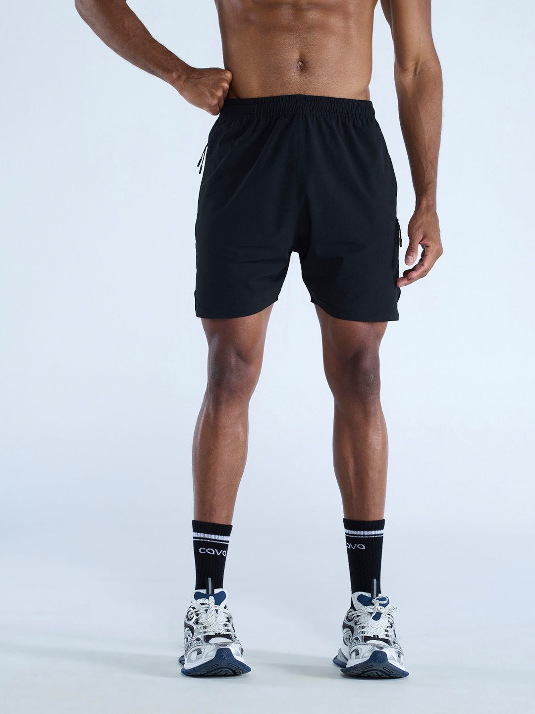 Black Train-in shorts