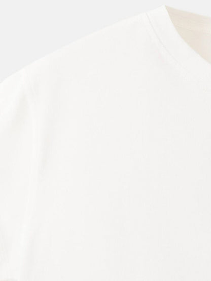Floral Embroidered Pure Cotton T-shirt