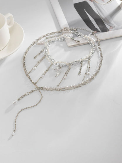 Silver-Plated Handcrafted Necklace